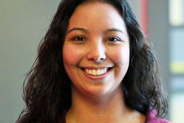 female smiling