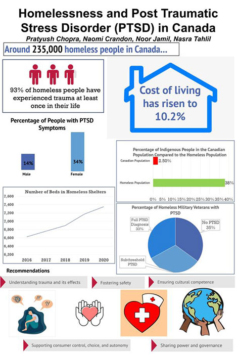 Poster showing a summary of the project research findings