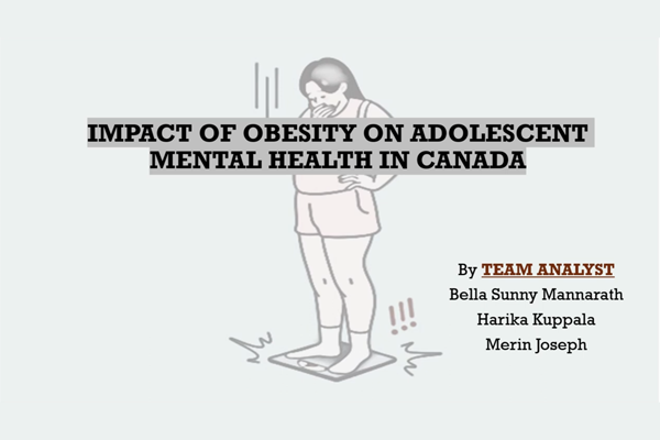 Impact Of Obesity On Adolescent Mental Health In Canada - Executive Summary Video