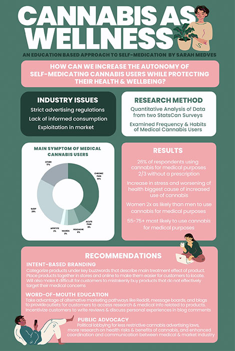 Poster showing a summary of the project research findings