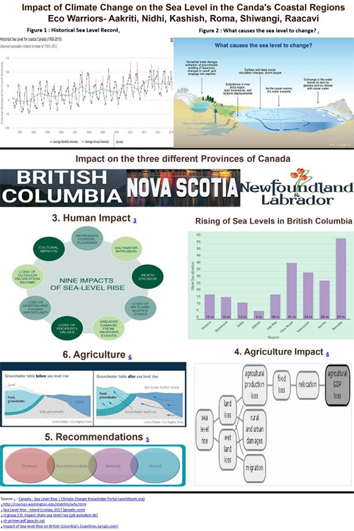 Poster showing a summary of the project research findings