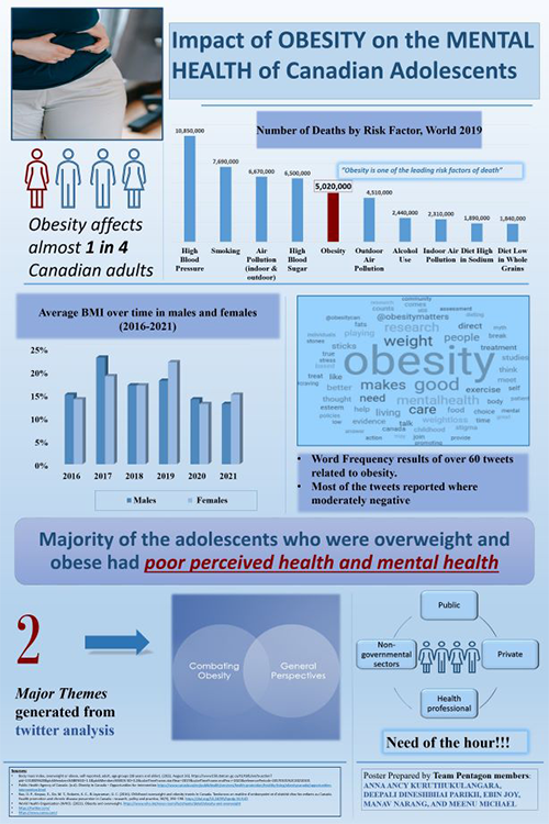 Poster showing a summary of the project research findings