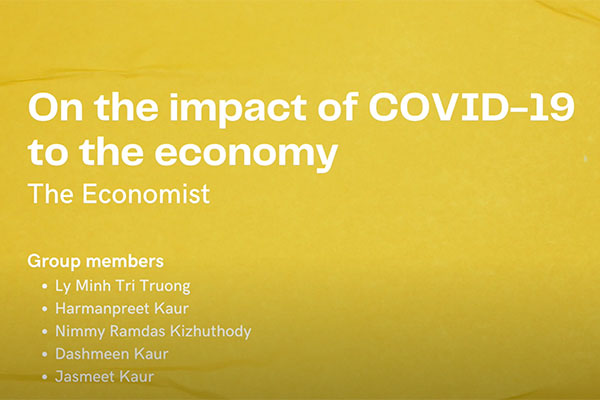 The Impact of COVID-19 to on the Economy Video