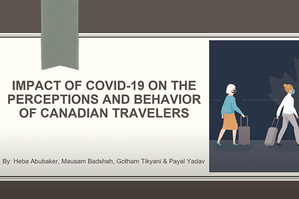 Impact of COVID-19 on the Perceptions and Behaviour of Canadian Travelers video