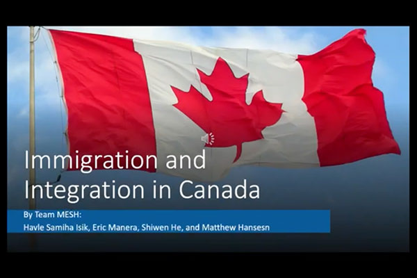 Immigration and Integration in Canada - By Team MESH